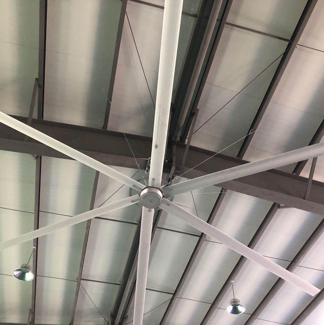 興泰HVLS-FD1A系列伺服永磁直驅(qū)工業(yè)大風(fēng)，工業(yè)吊扇